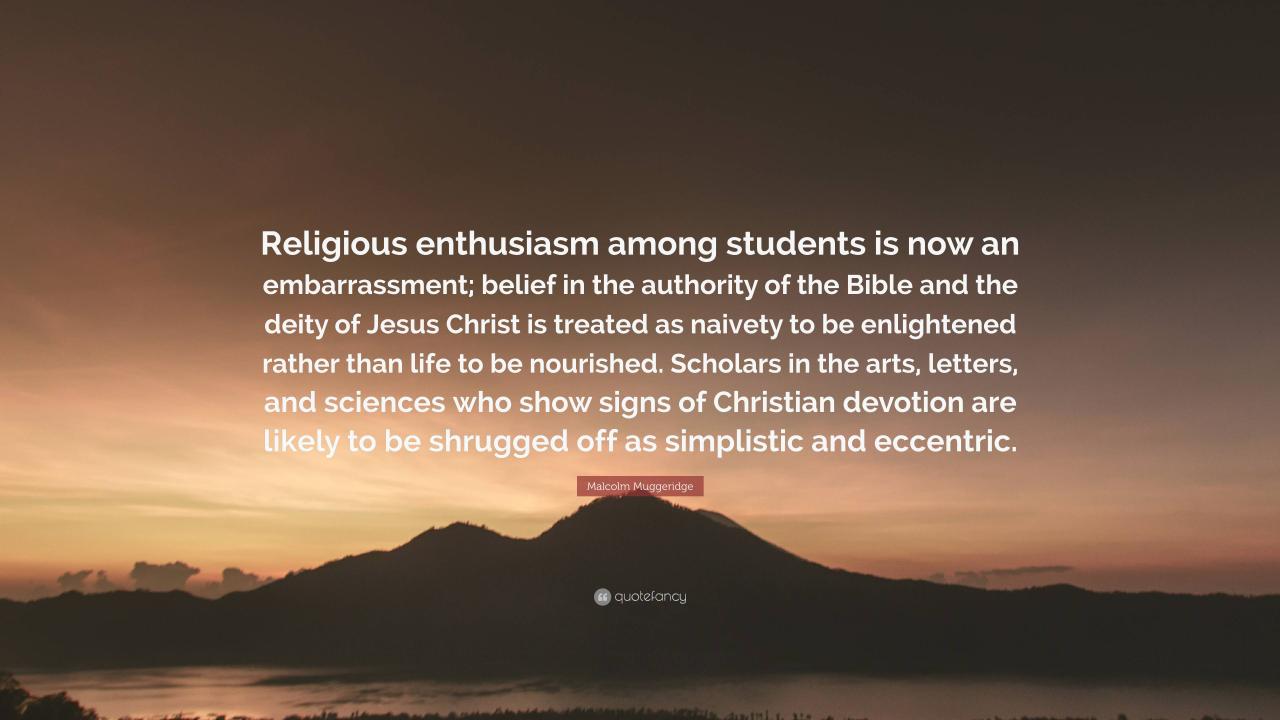 Enthusiasm verse humility