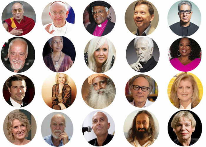 Spiritual people influential most leader list living world watkins spiritually dalai lama listed holiness tops his person top tibet Spiritual celebrities