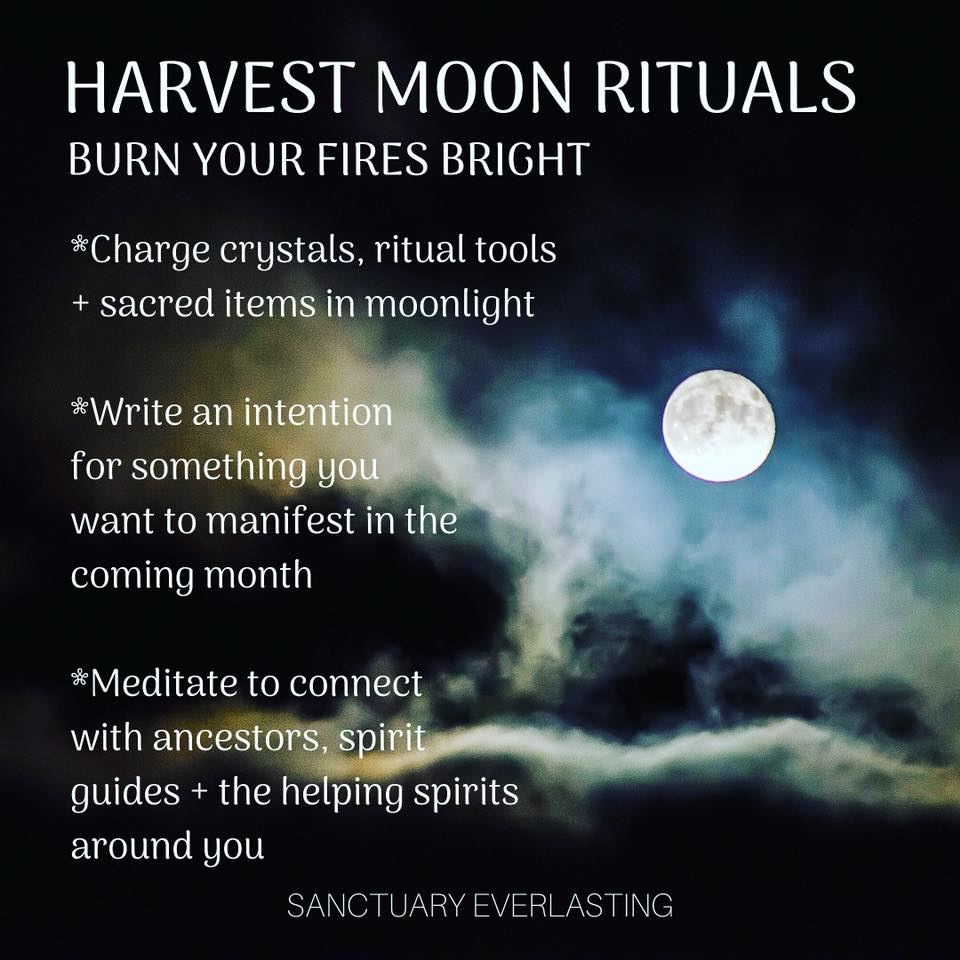 Full moon spiritual rituals
